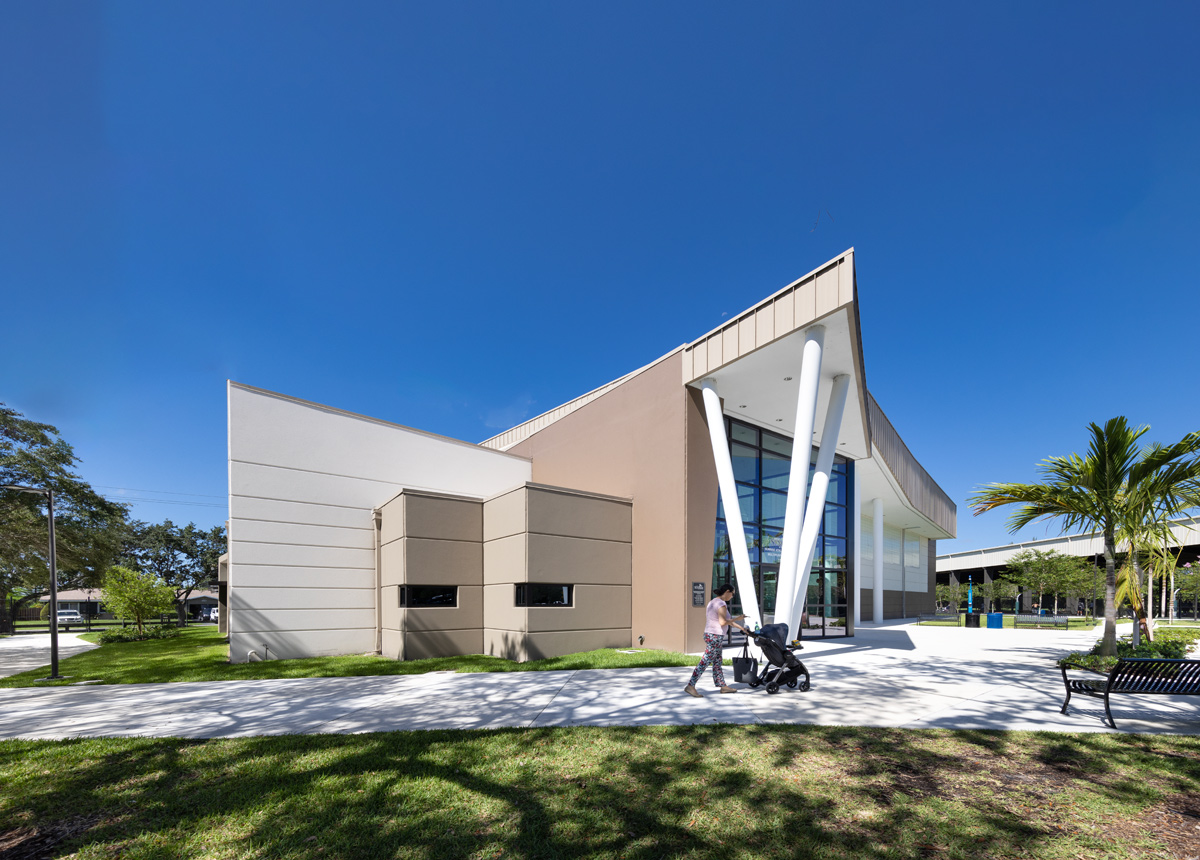 Architectural view of the Sunrise Athletic Center - Sunrise, FL