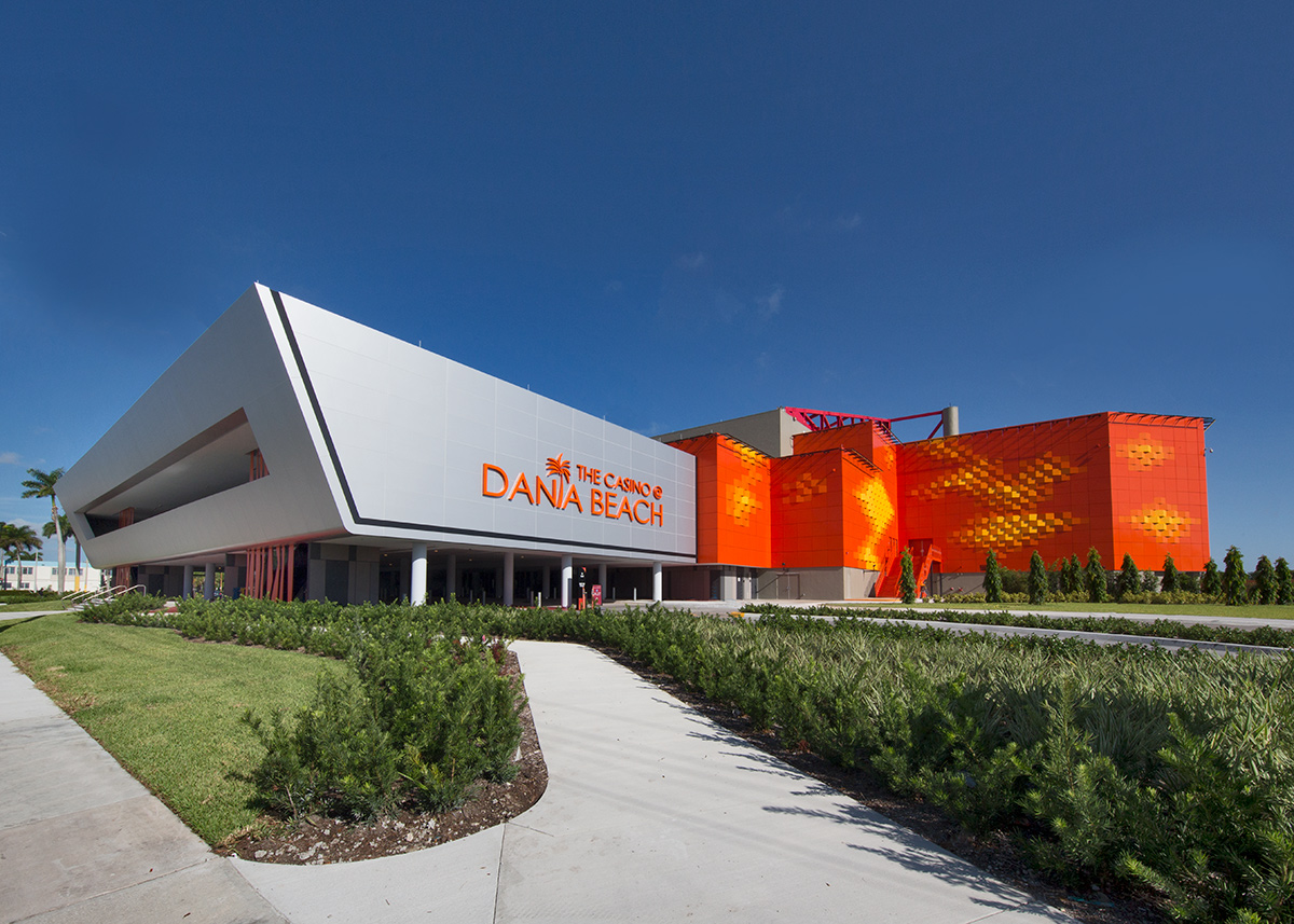 Architectural view of the Casino at Dania Beach FL