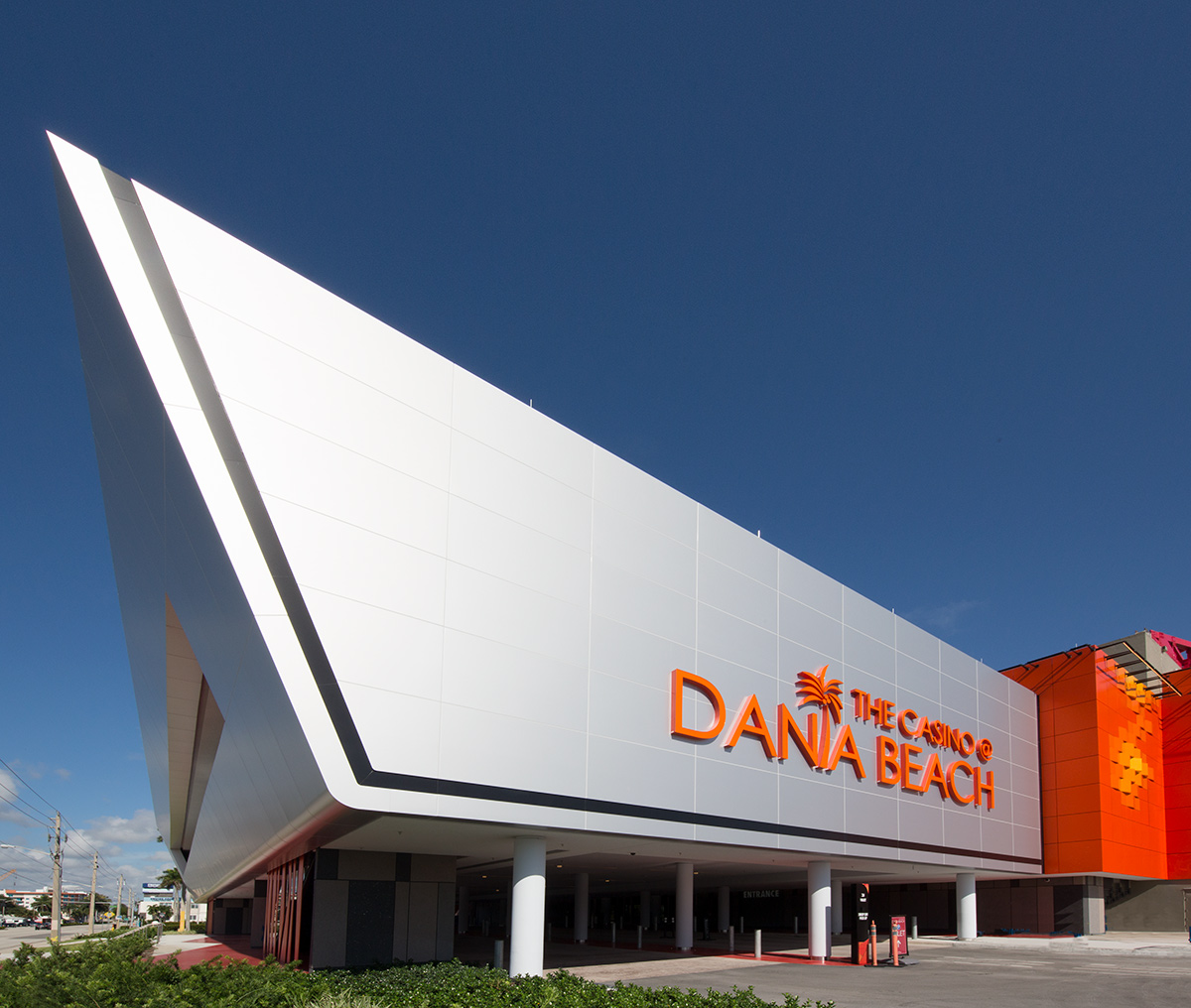 Architectural view of the Casino at Dania Beach FL