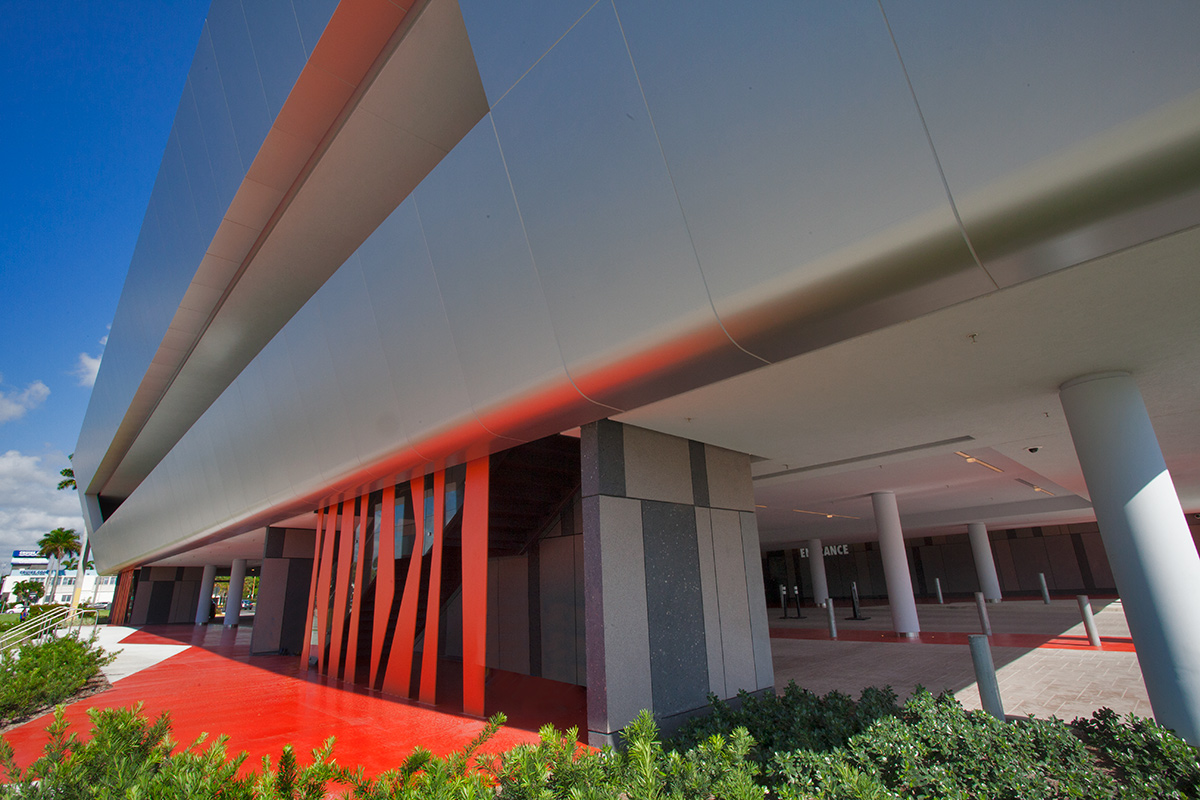 Architectural view of the Casino at Dania Beach FL