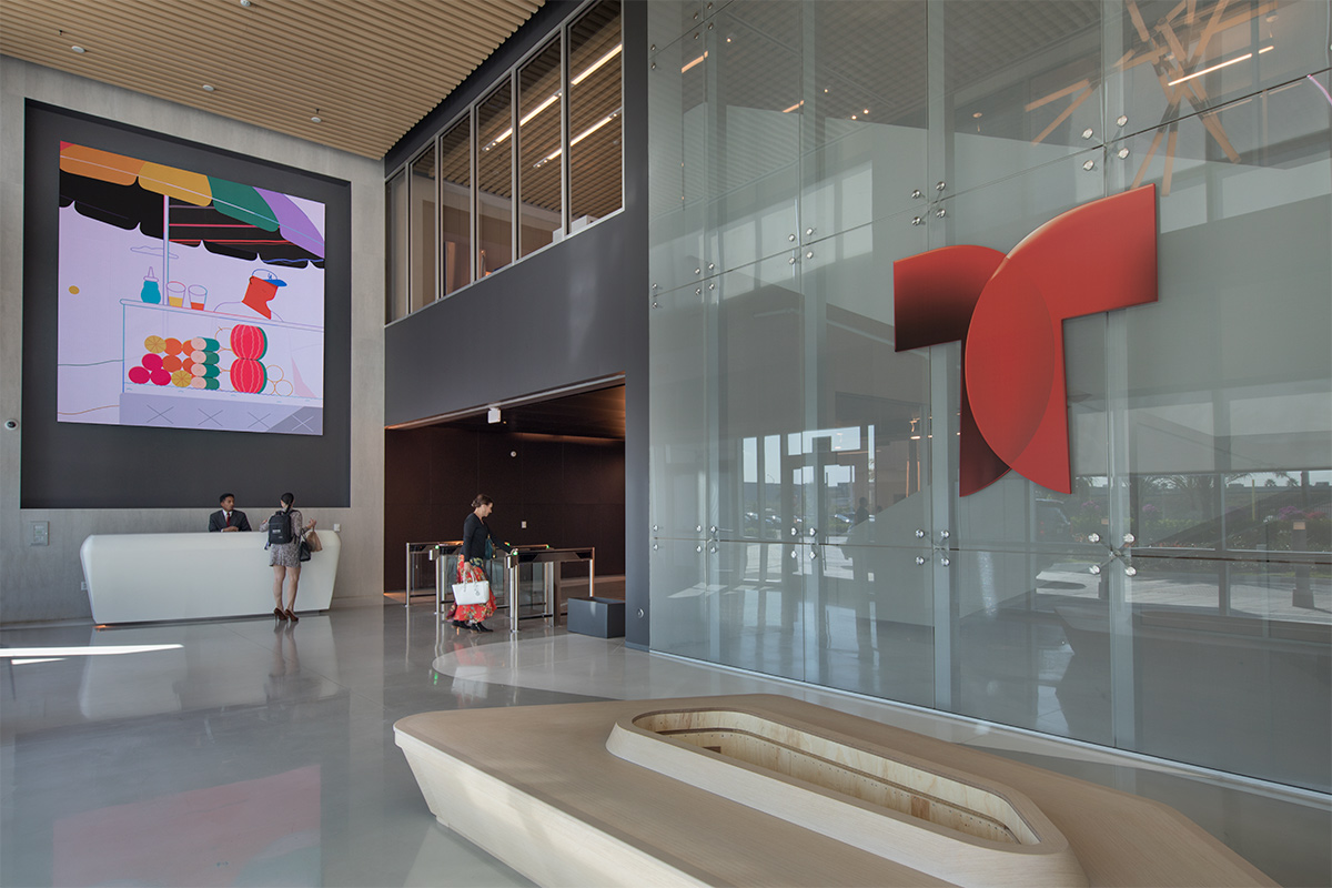 Interior design view at Telemundo Headquarters - Doral, FL