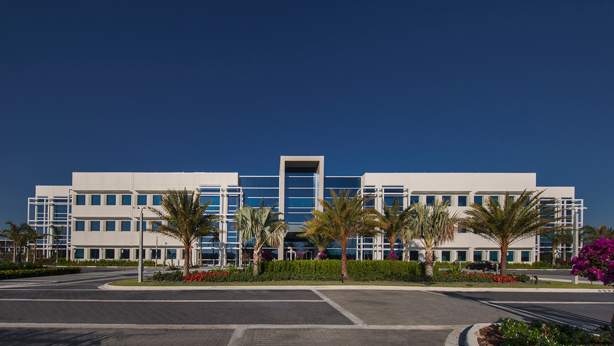 Architectural view of Telemundo Headquarters - Doral, FL