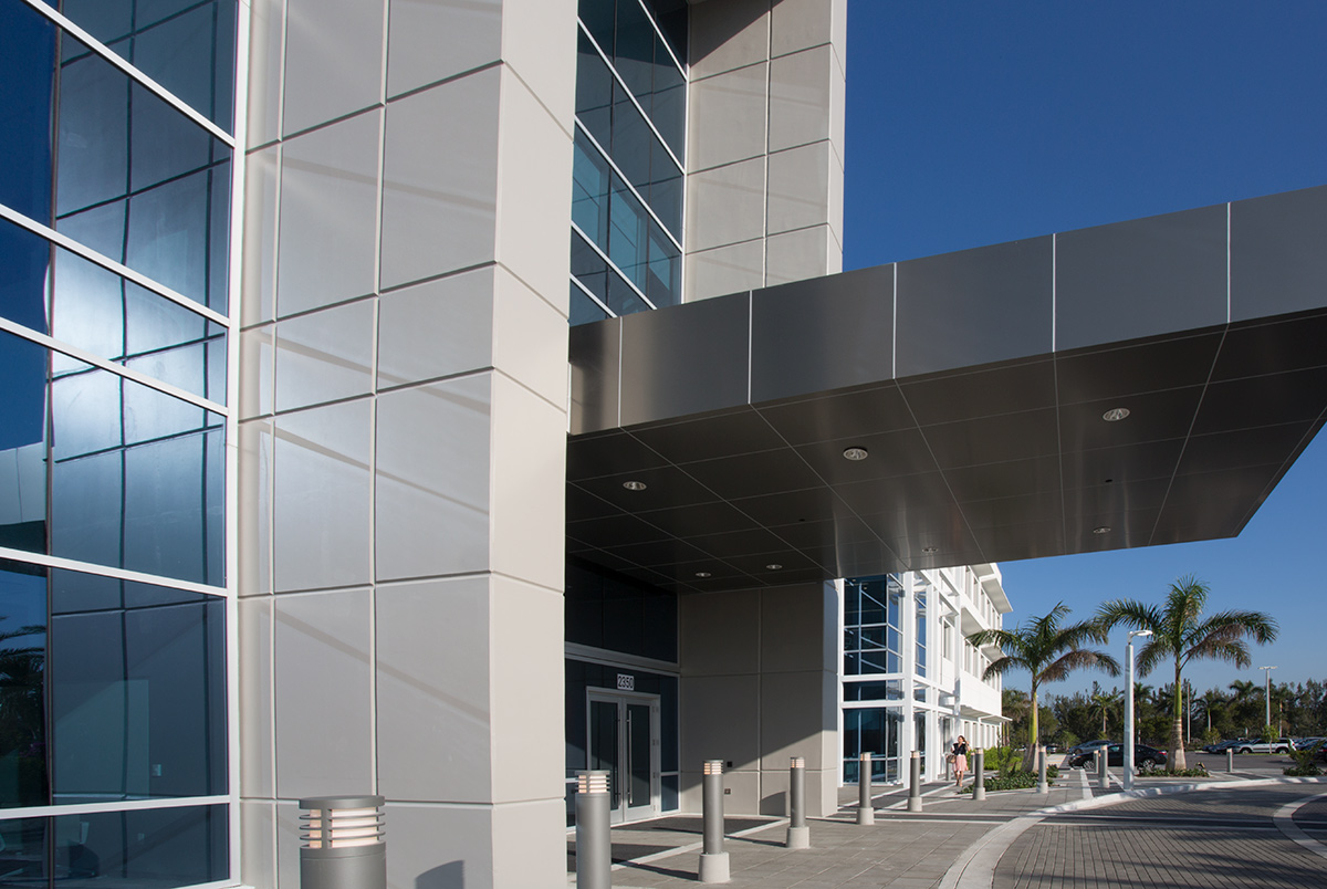 Architectural view of Telemundo Headquarters - Doral, FL