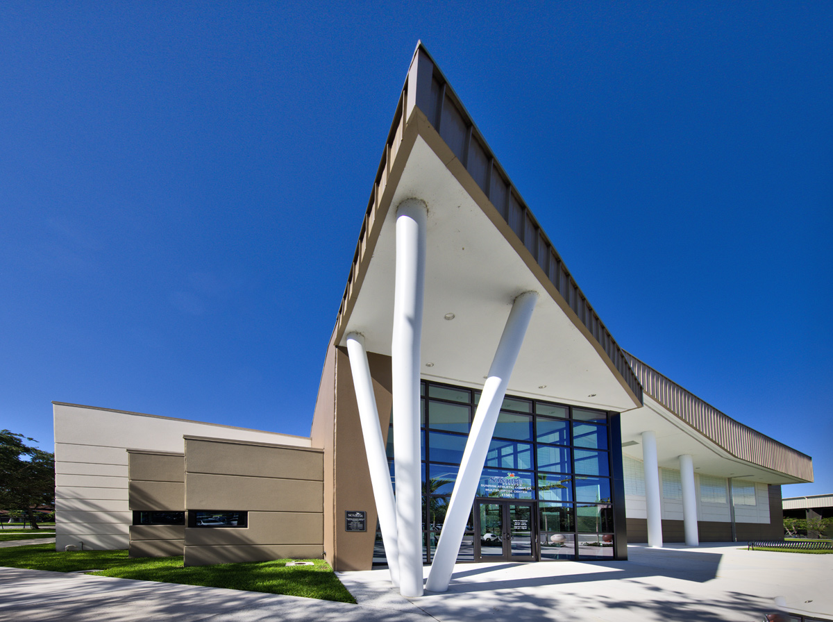 Architectural view of the Sunrise Athletic Center - Sunrise, FL