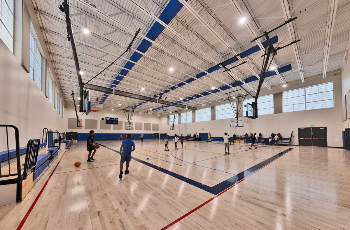 Interior design gym view at the Sunrise Athletic Center - Sunrise, FL