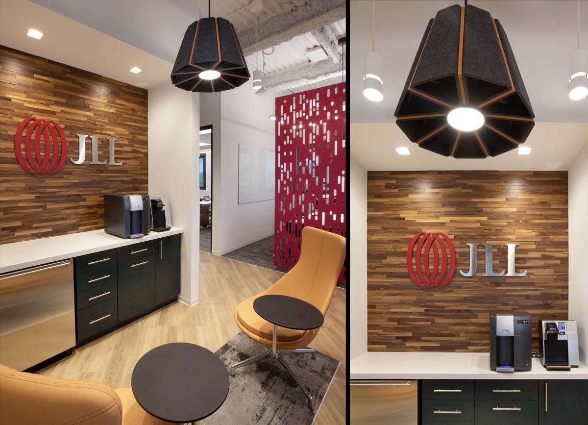 JLL Boca Raton office cafe bar