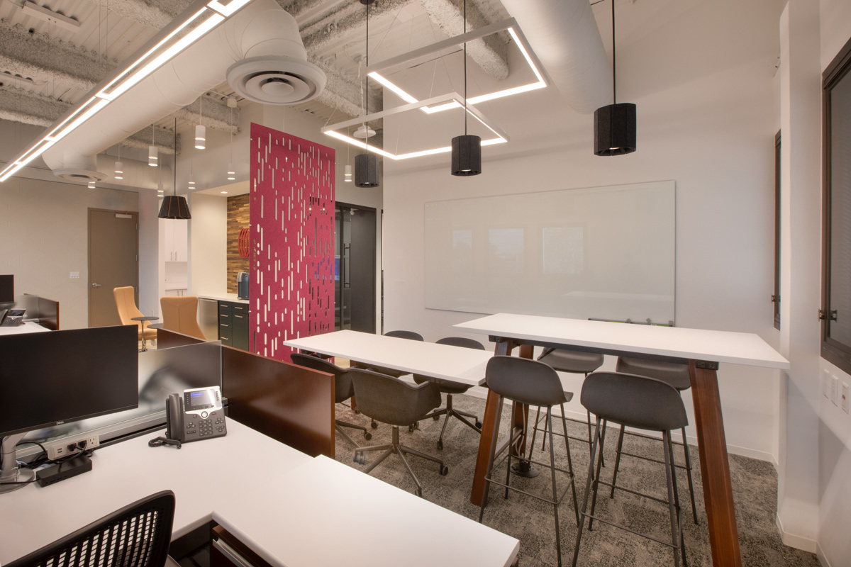 JLL Boca Raton office collaboration area