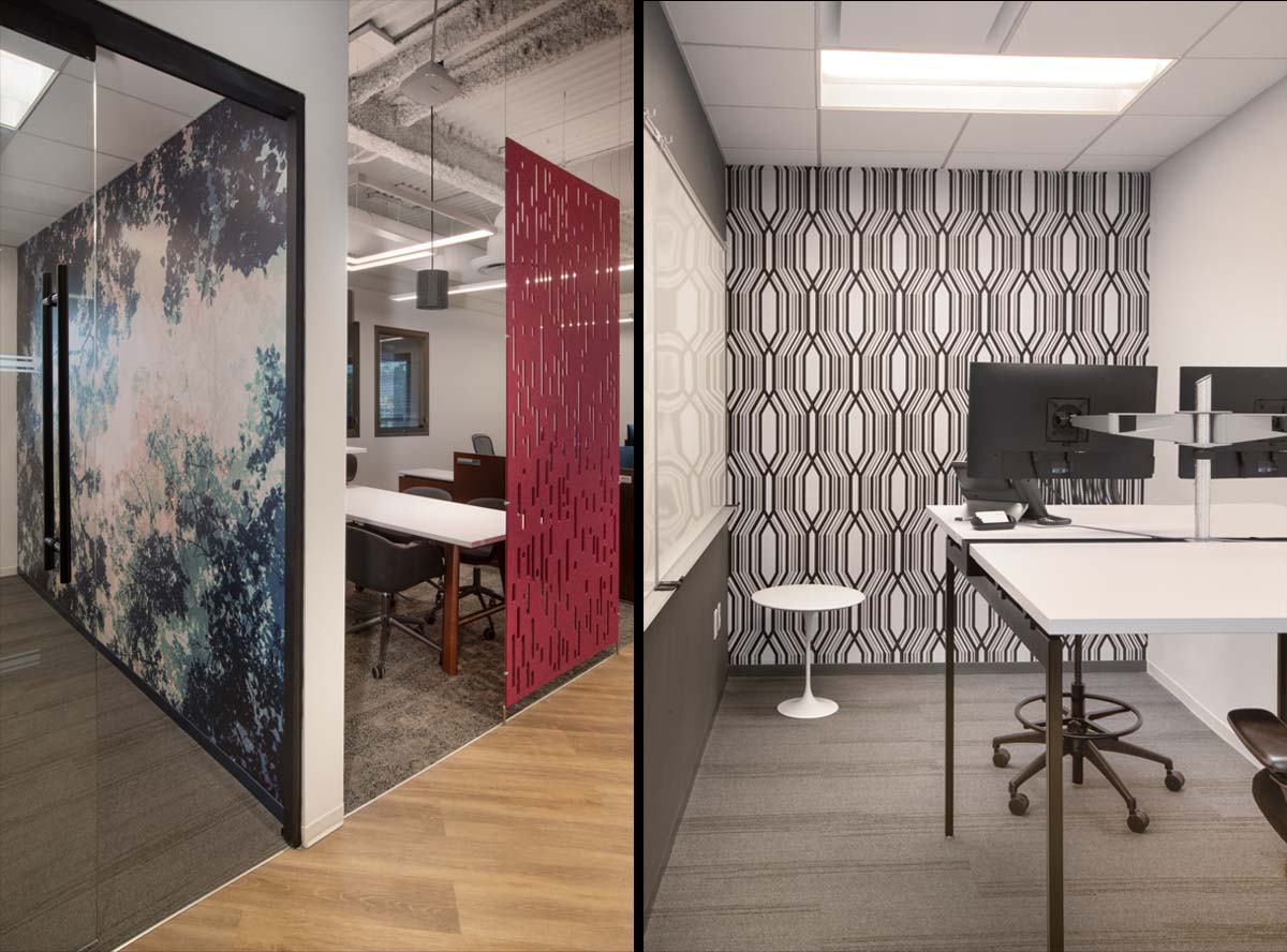 JLL Boca Raton office collaboration room