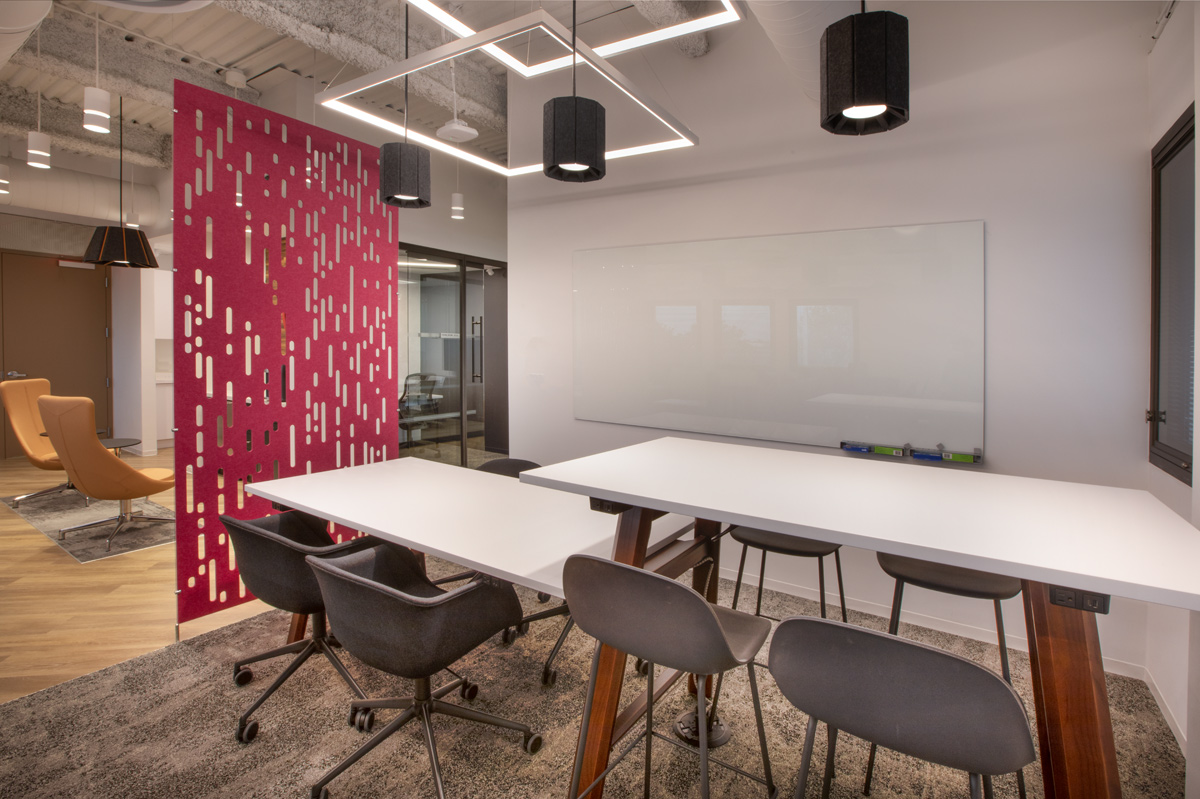 JLL Boca Raton office collaboration room