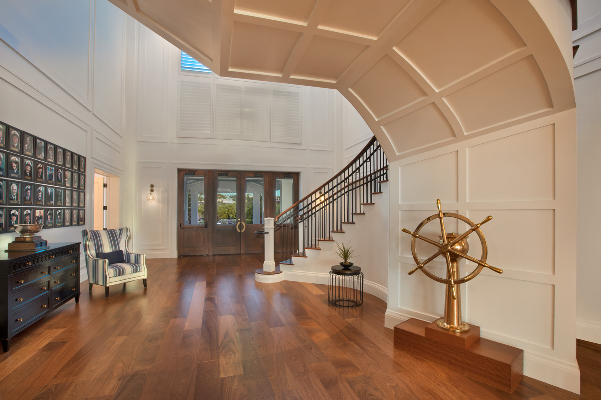 Key Biscayne yacht club  lobby interior