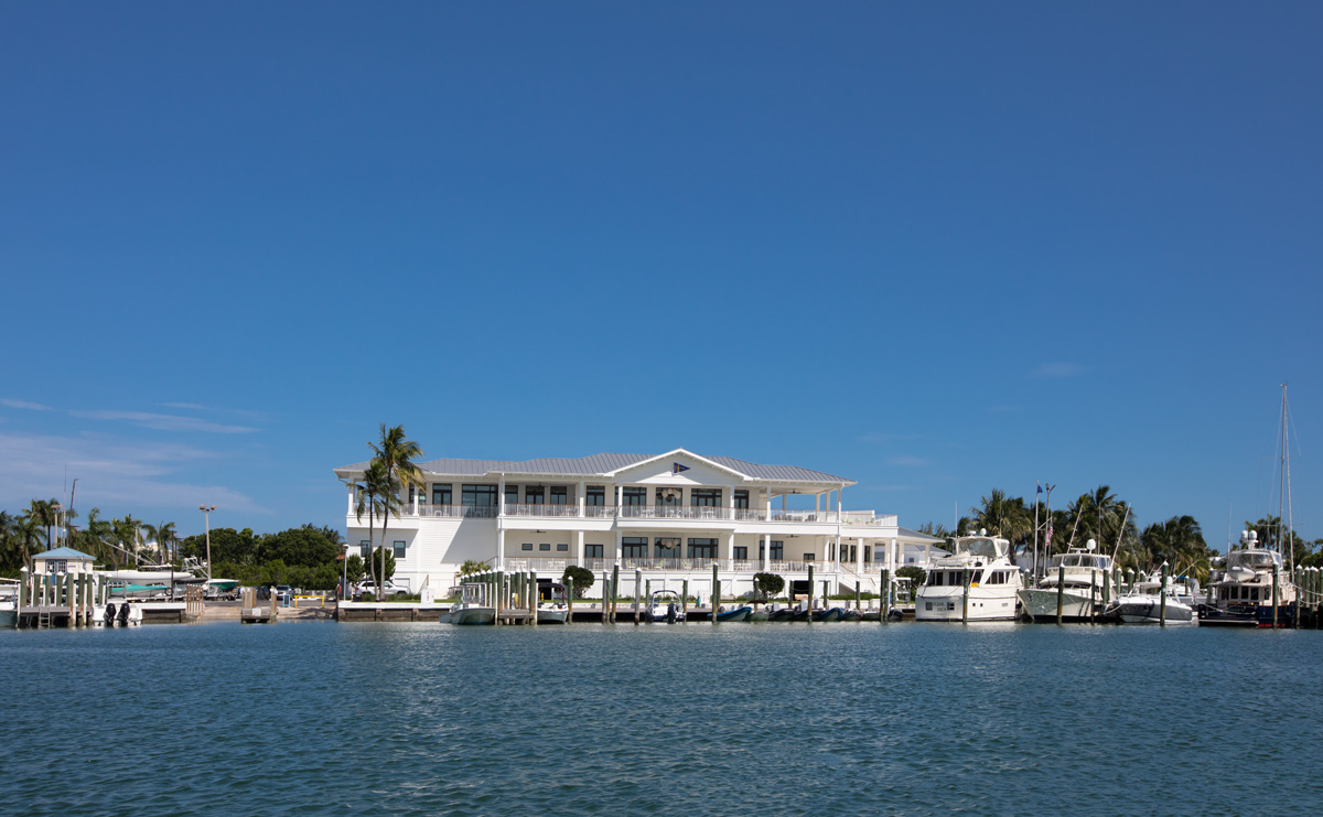 Key Biscayne yacht club water view