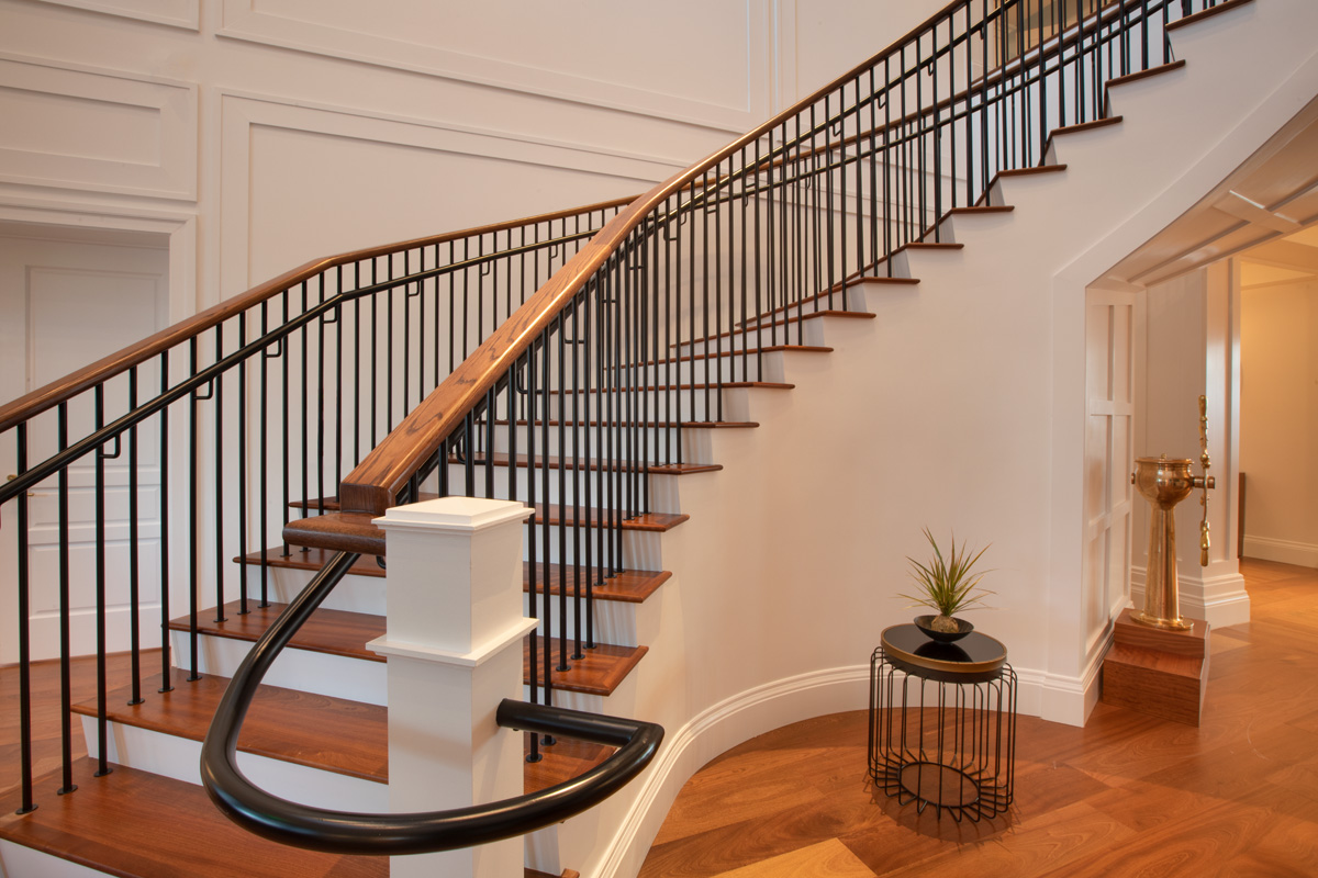 Key Biscayne yacht club staircase