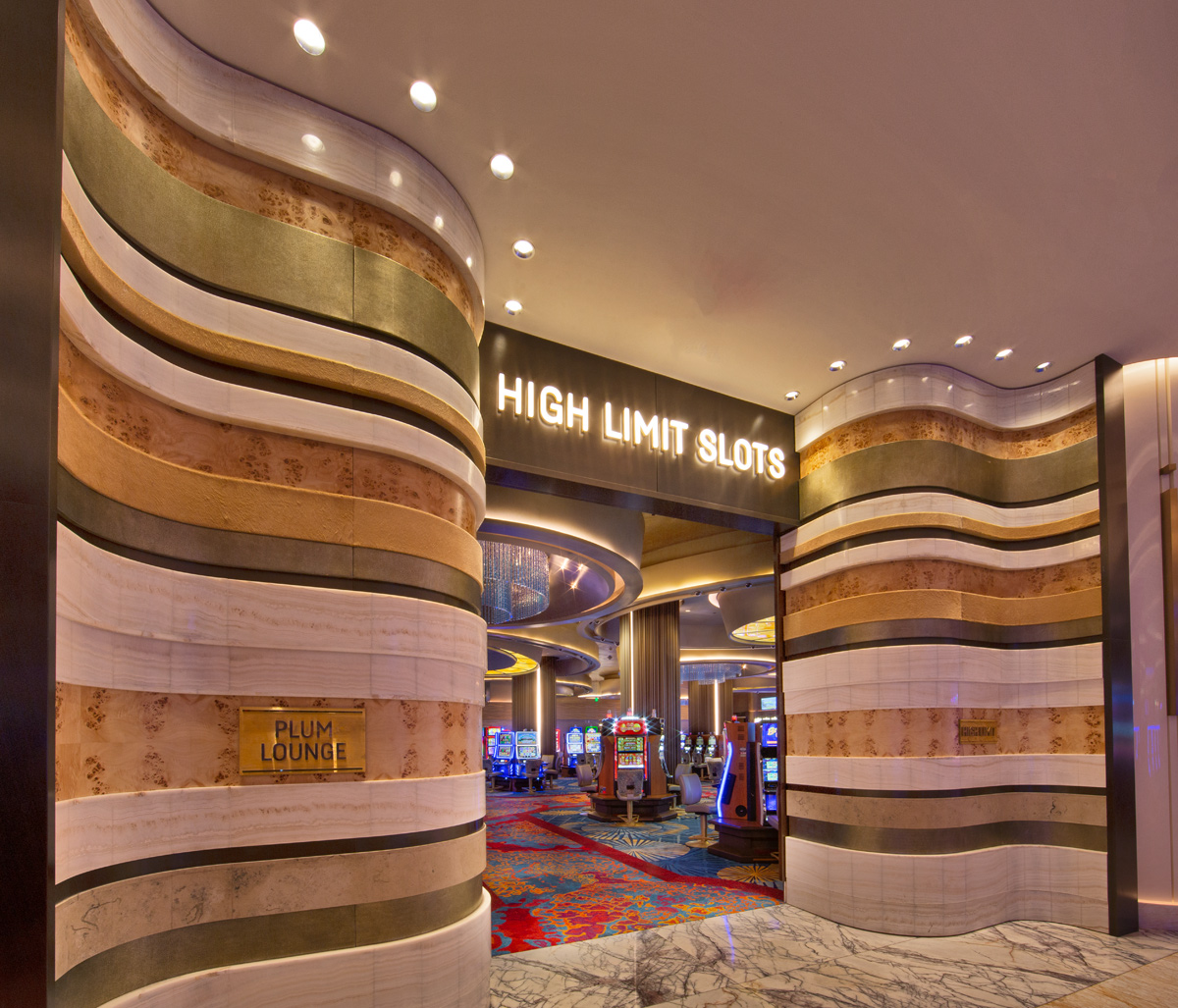Hard Rock Hollywood casino high limits entrance.