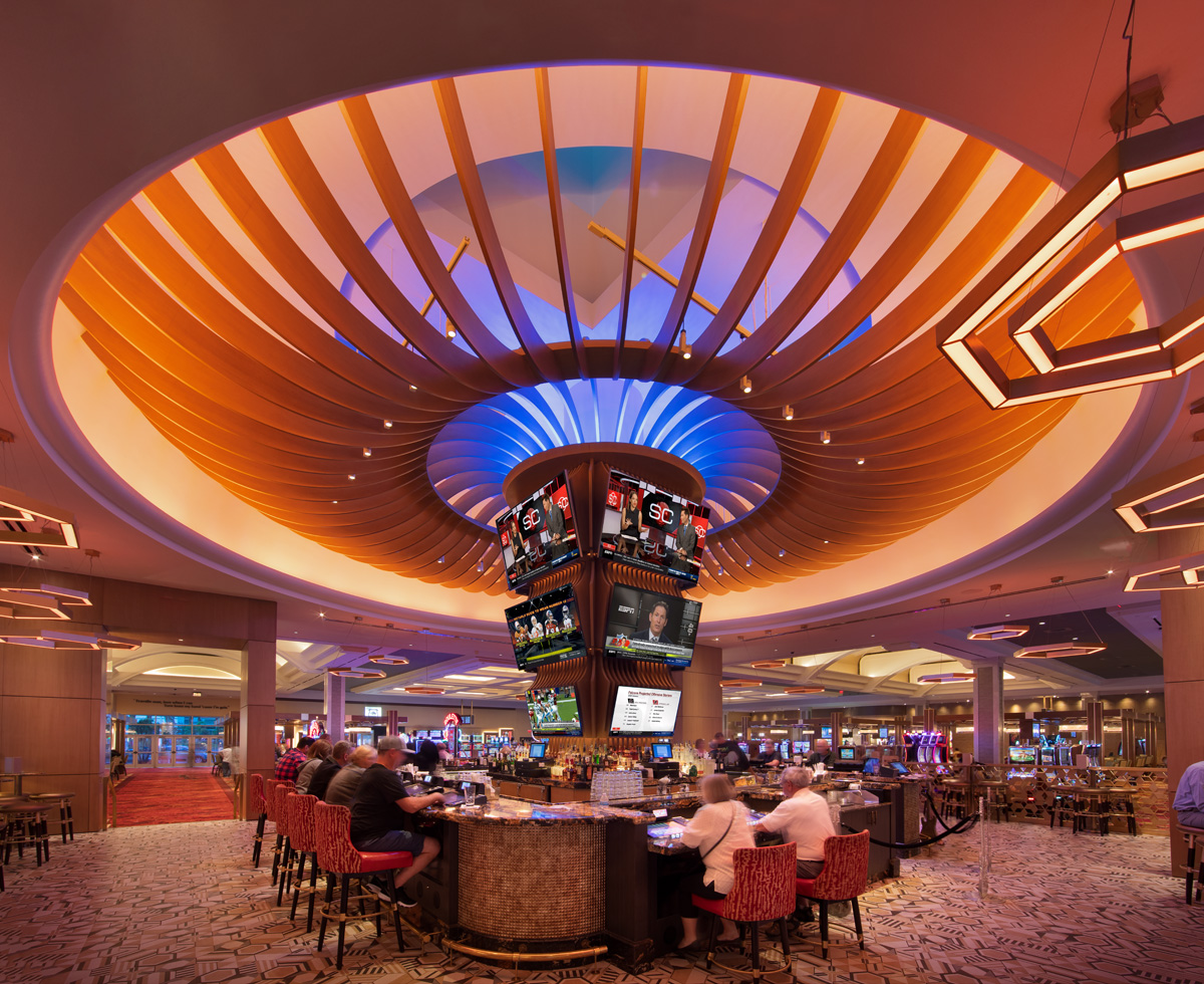 Hard Rock hotel and casino Tampa central bar.