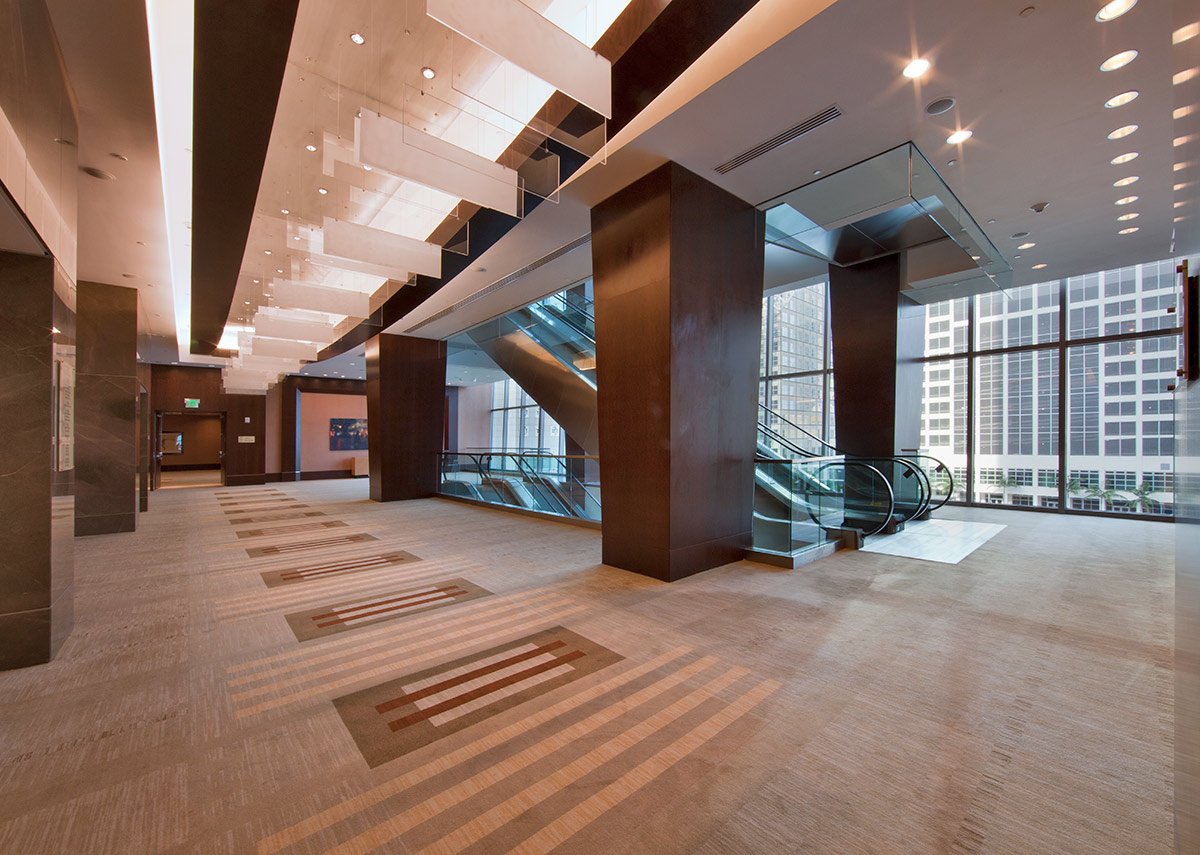 Pre function facilities at the JW Marriott Marquis in downtown Miami providing a luxury hospitality experience.
