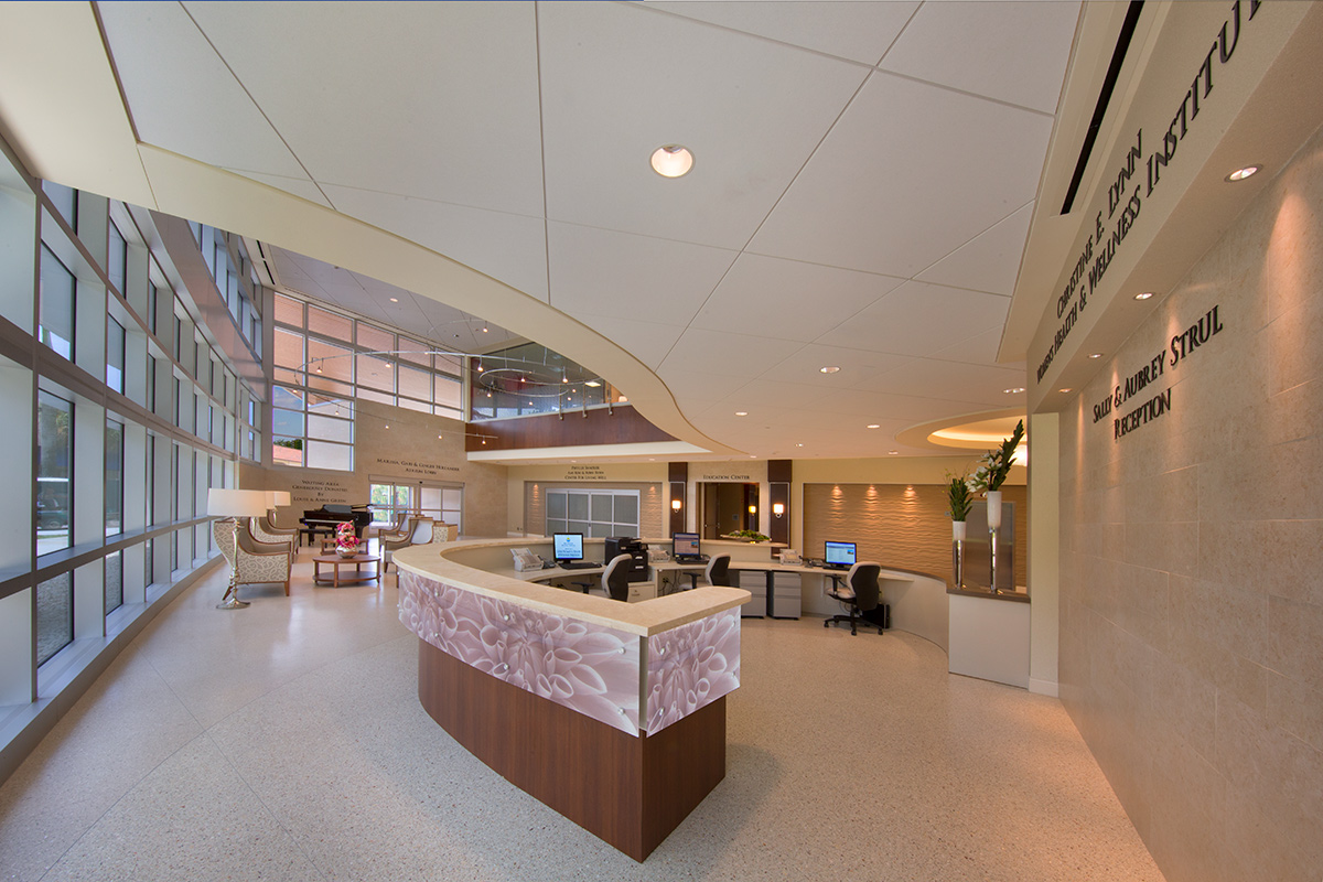 Interior design view at Boca Raton Fl Regional Hospital Women's Institute.