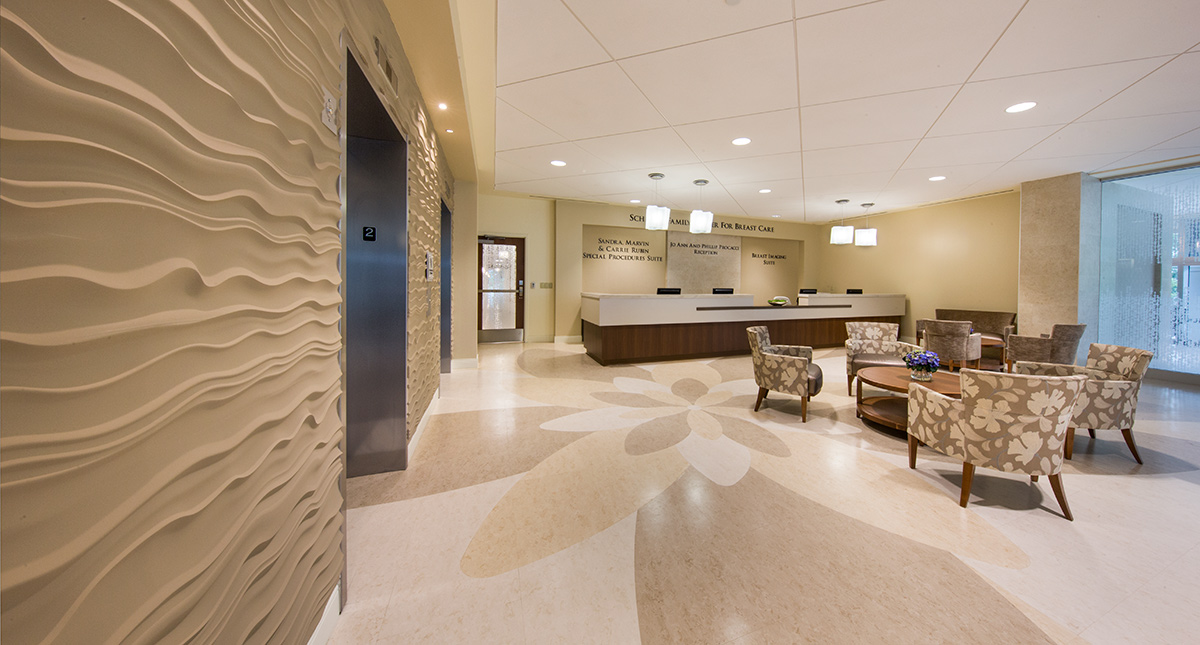 Interior design view at Boca Raton Fl Regional Hospital Women's Institute.