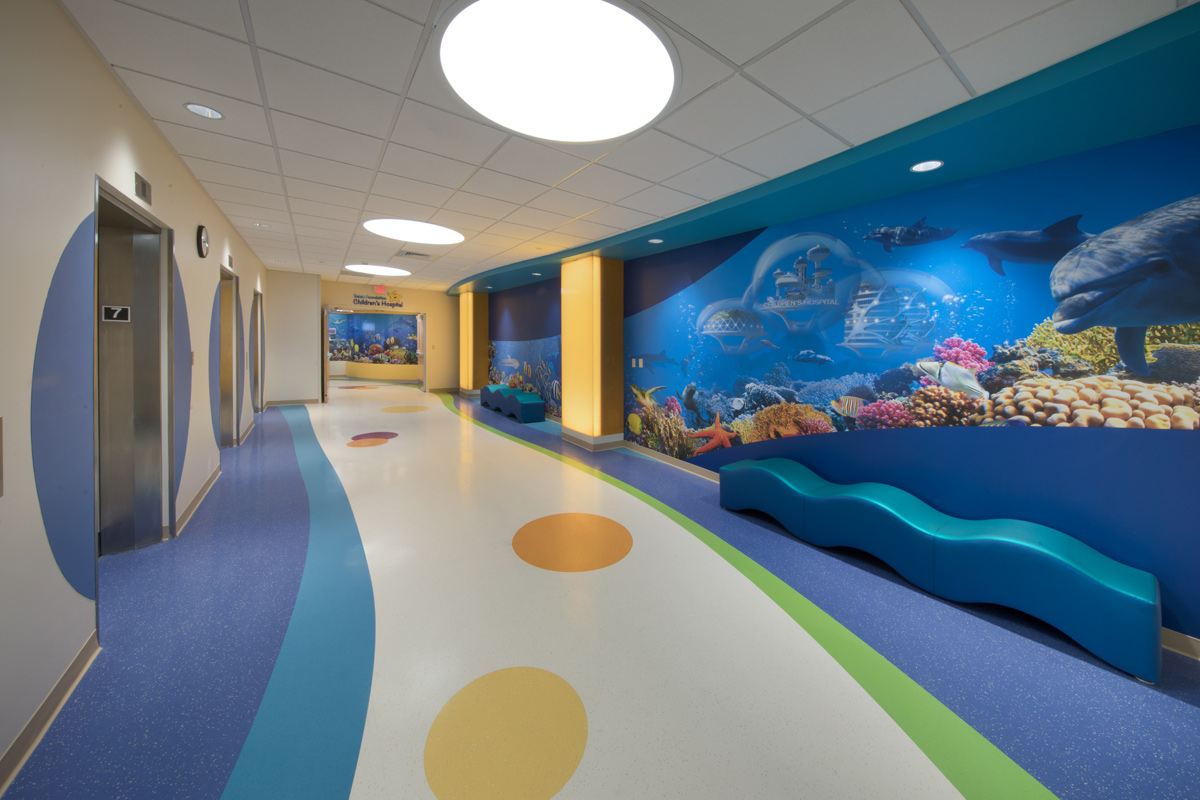 Interior design view at Broward Health Children's Hospital - Fort Lauderdale, FL
Interior design view at Broward Health Children's Hospital - Fort Lauderdale, FL