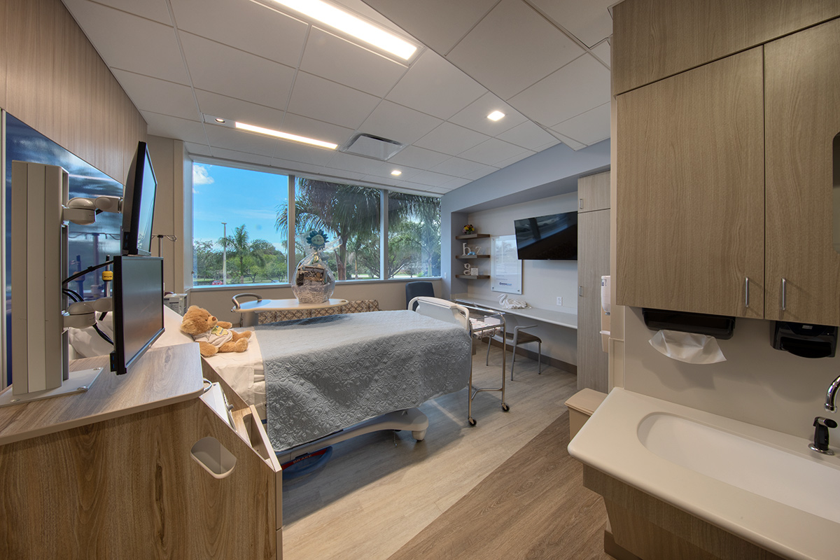 Interior design view at Broward Health Maternity – Coral Springs, FL