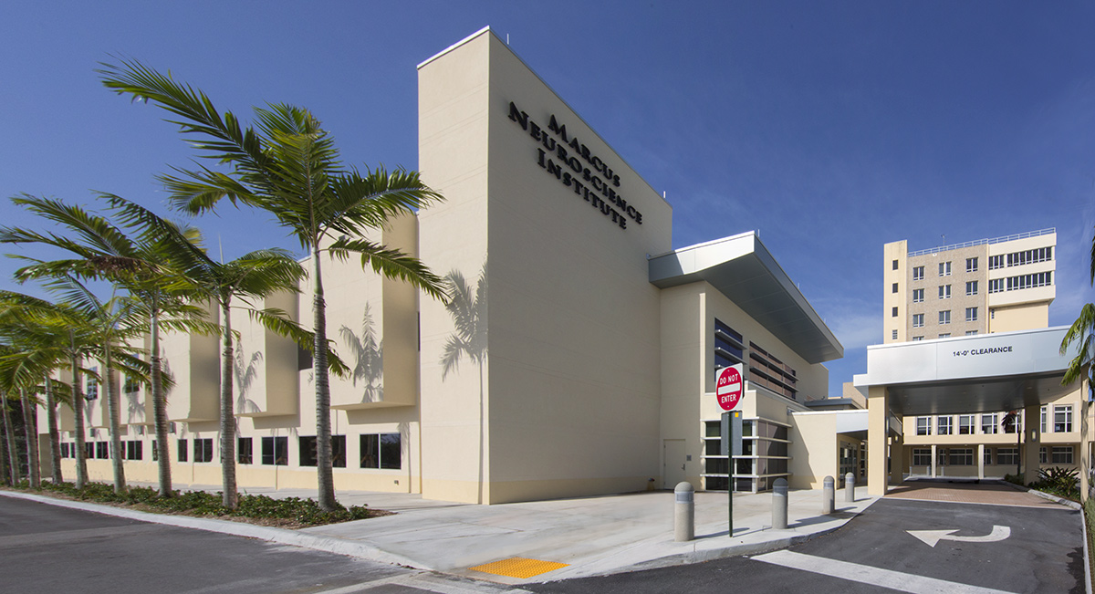 Architectural view of Boca Raton, FL Regional Hospital Neuroscience Ctr.