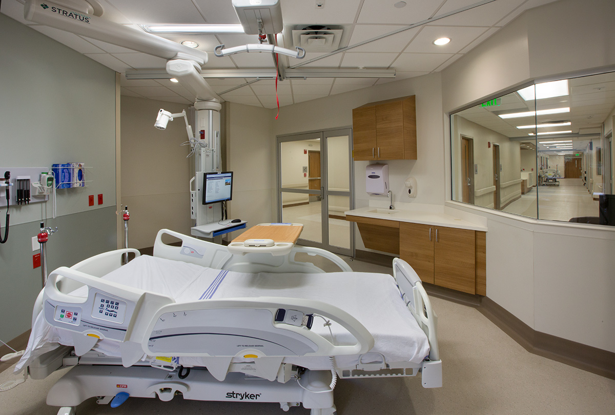 Interior design view at Boca Raton, FL Regional Hospital Neuroscience Ctr.