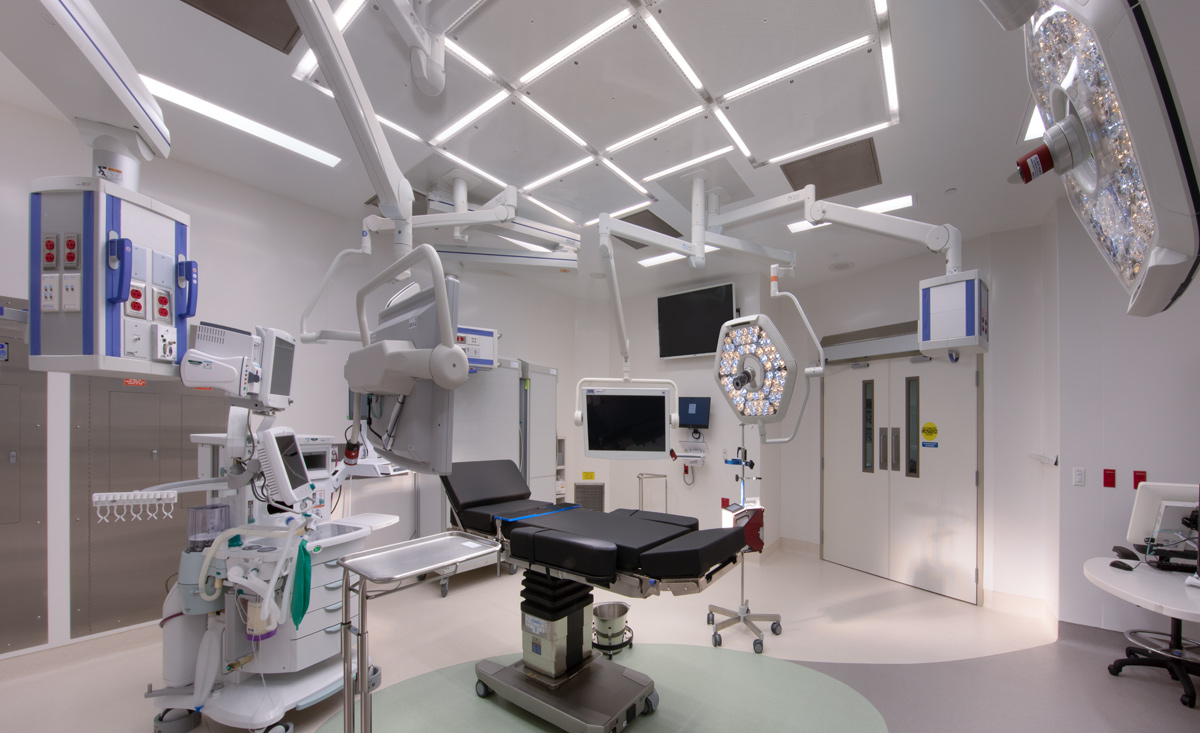 Uhealth Miami operating room.