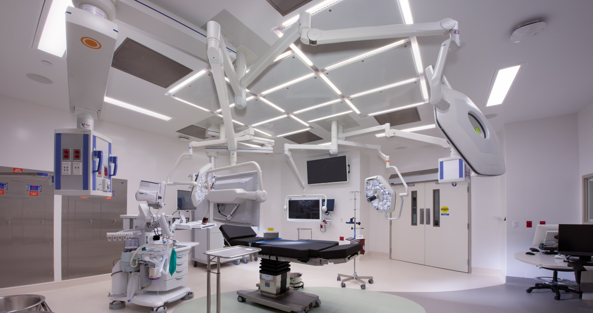 Uhealth Miami operating room.