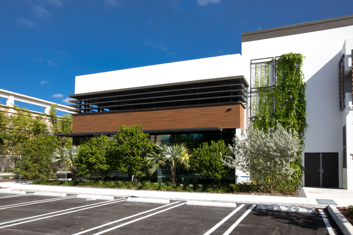 Architectural view of the Vitas Galloway Hospice, Miami, FL