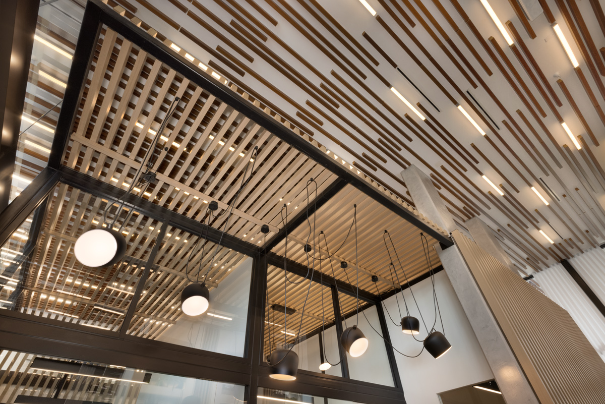 Las Olas Walk Fort Lauderdale ceiling lobby detail.