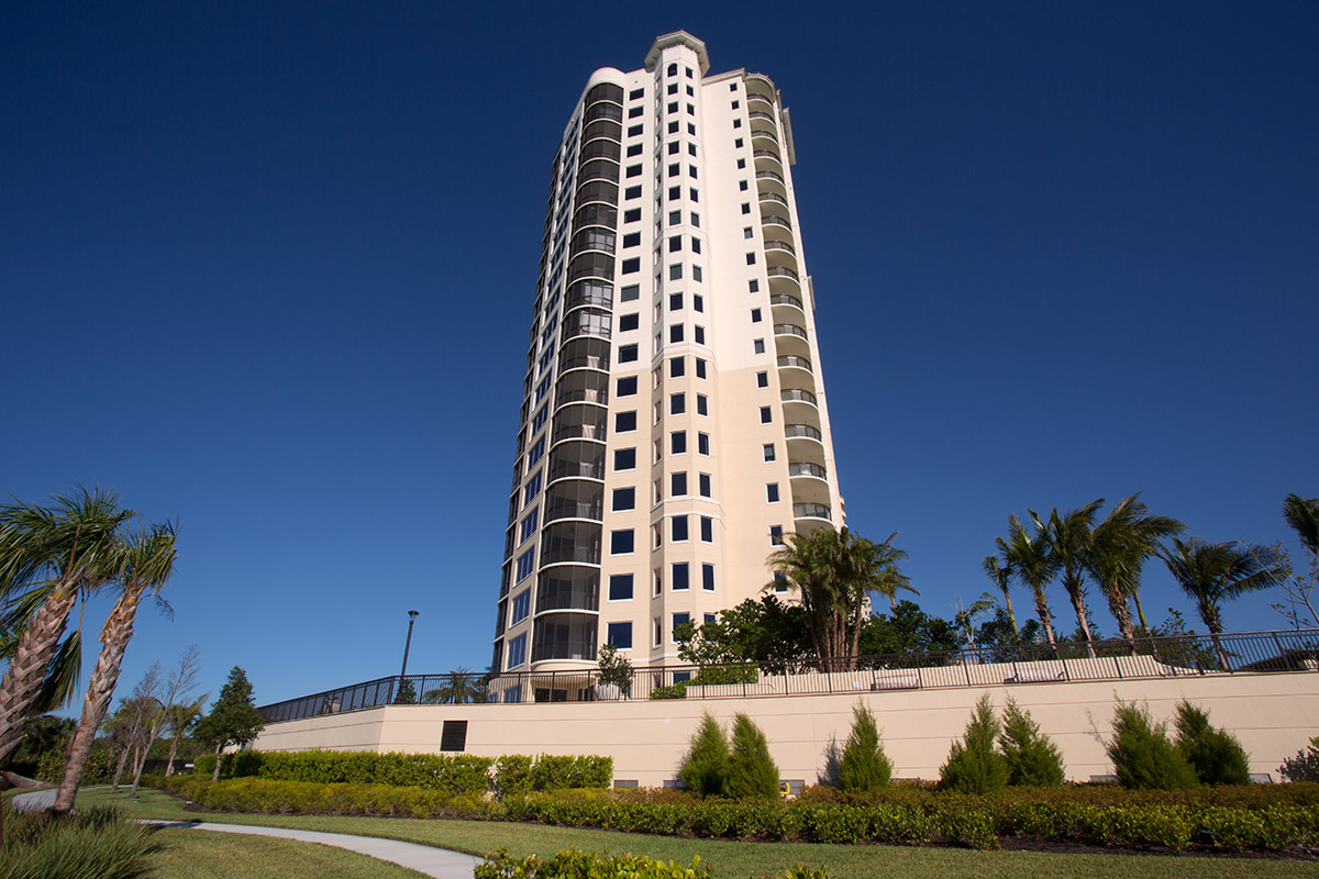 Architectural view at the Altaira Condo - Bonita Springs, FL