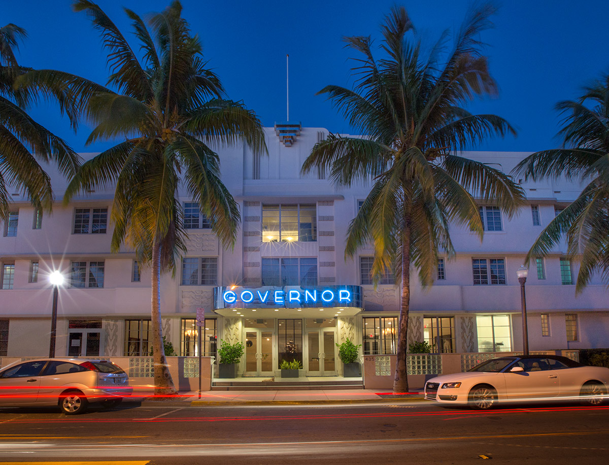 Architectural dusk view at Artecity Luxury Condos - Miami Beach, FL