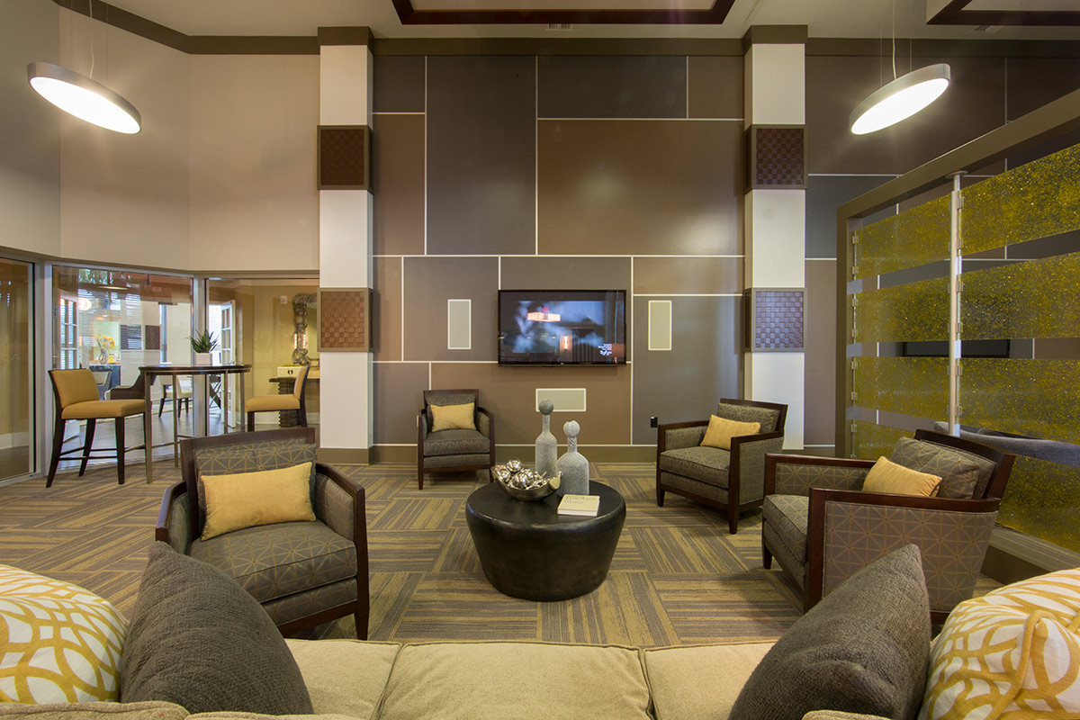 Interior design view at the Alta Congress Luxury Rentals - Delray Beach, FL