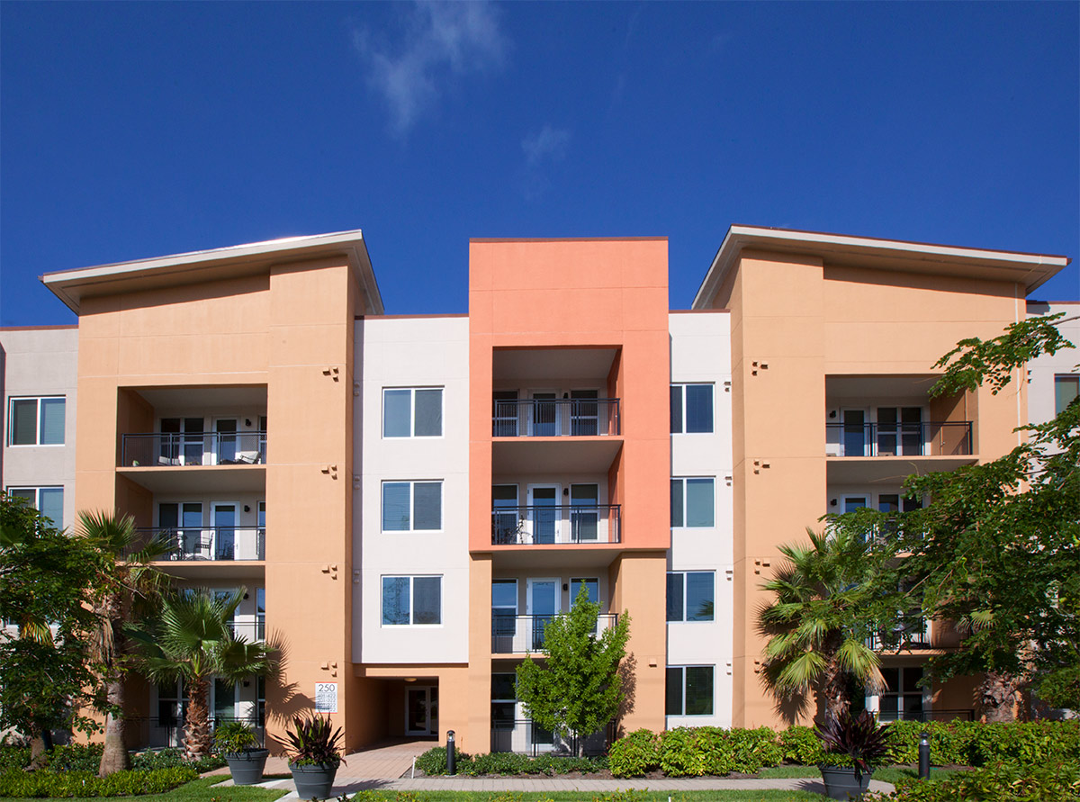 Architectural view at the Alta Congress Luxury Rentals - Delray Beach, FL