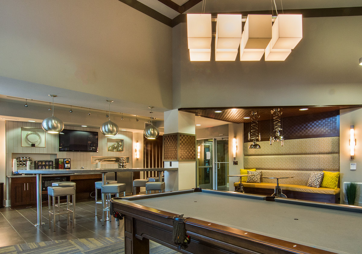 Interior design view at the Alta Congress Luxury Rentals - Delray Beach, FL
