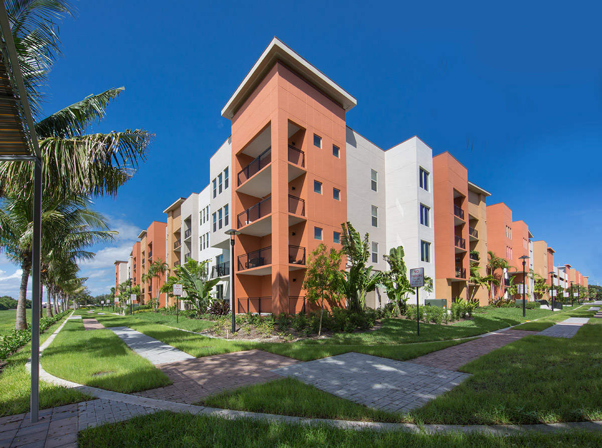 Architectural view at the Alta Congress Luxury Rentals - Delray Beach, FL