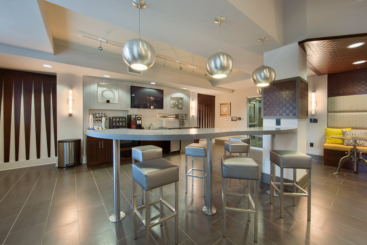Interior design view at the Alta Congress Luxury Rentals - Delray Beach, FL