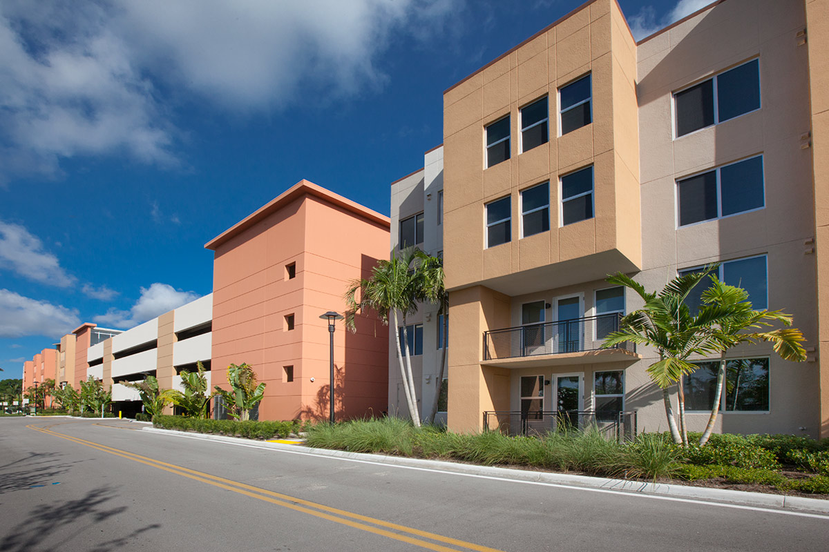 Architectural view at the Alta Congress Luxury Rentals - Delray Beach, FL