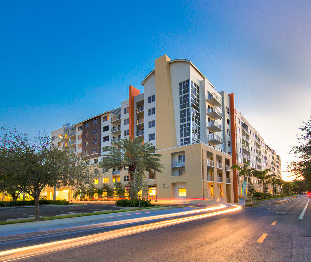 Architectural dusk view of The Manor Lauderdale by the Sea rentals - Fort Lauderdale, FL 