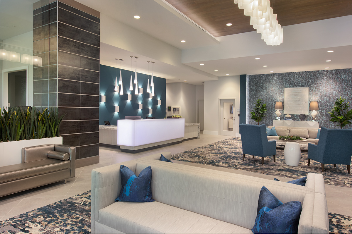 Interior design view at Allegro Dadeland Senior Living - Miami, FL