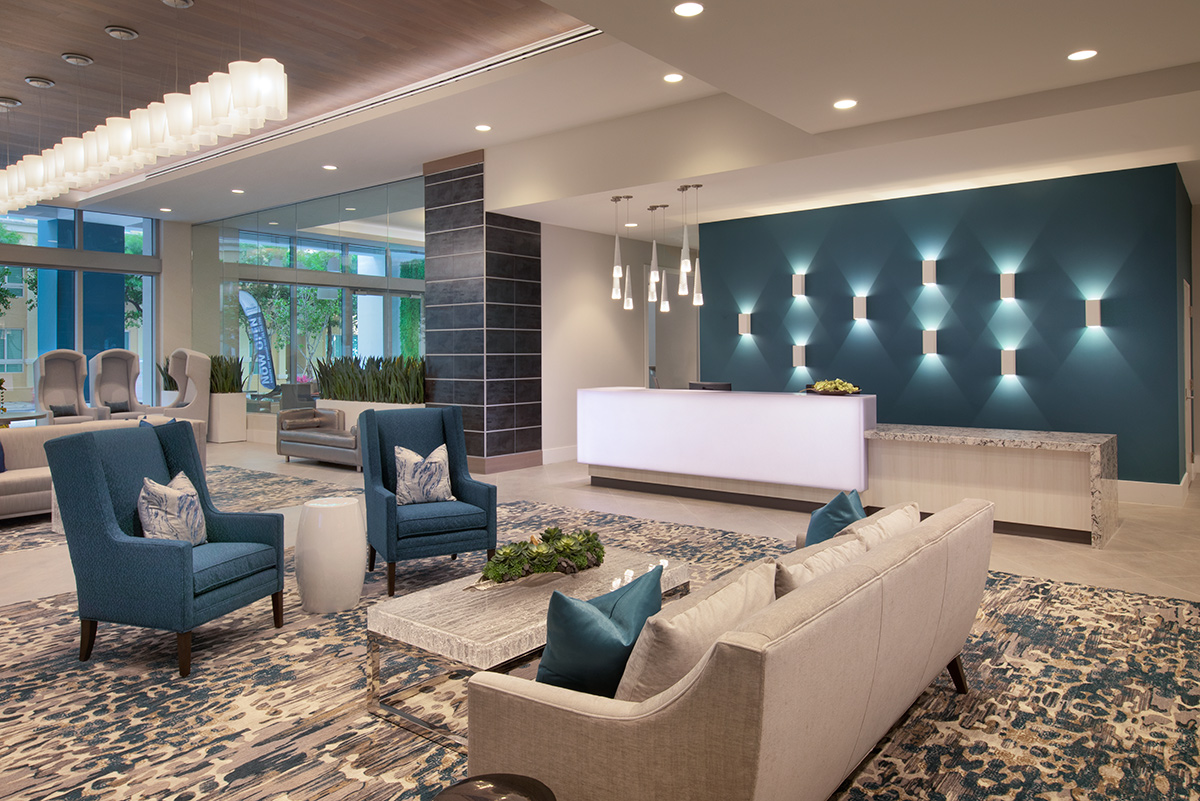 Interior design view at Allegro Dadeland Senior Living - Miami, FL