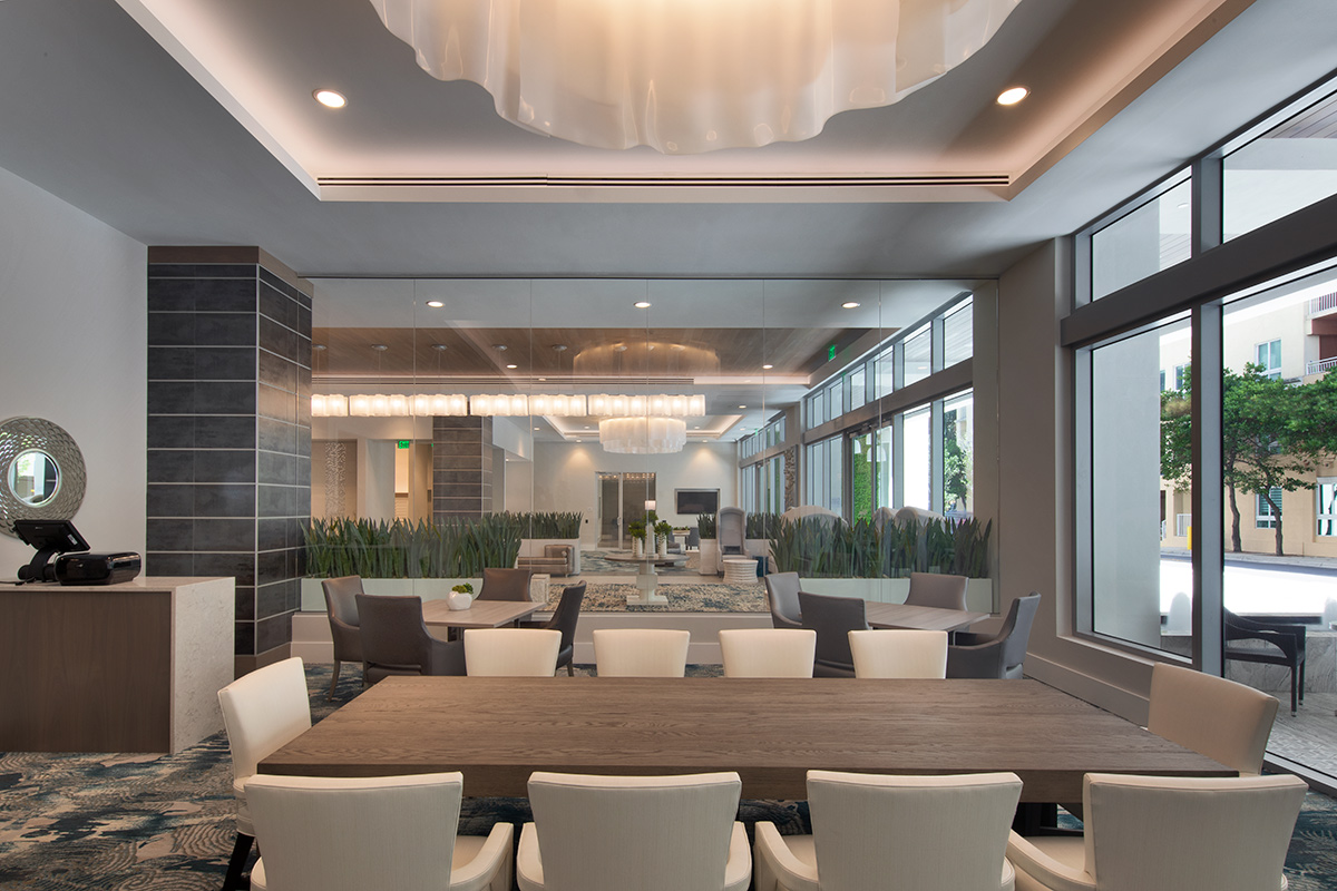 Interior design view at Allegro Dadeland Senior Living - Miami, FL