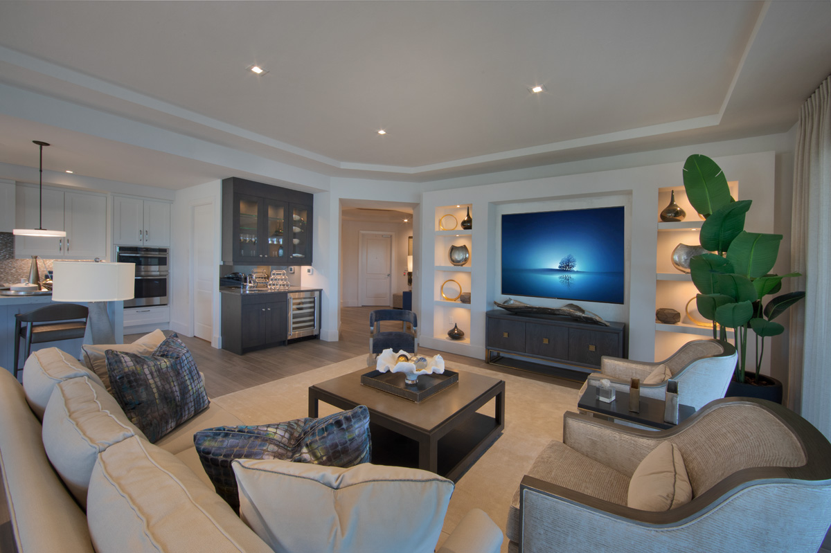 Interior design view of Moorings Park Grande Lake Senior Living in Naples, FL