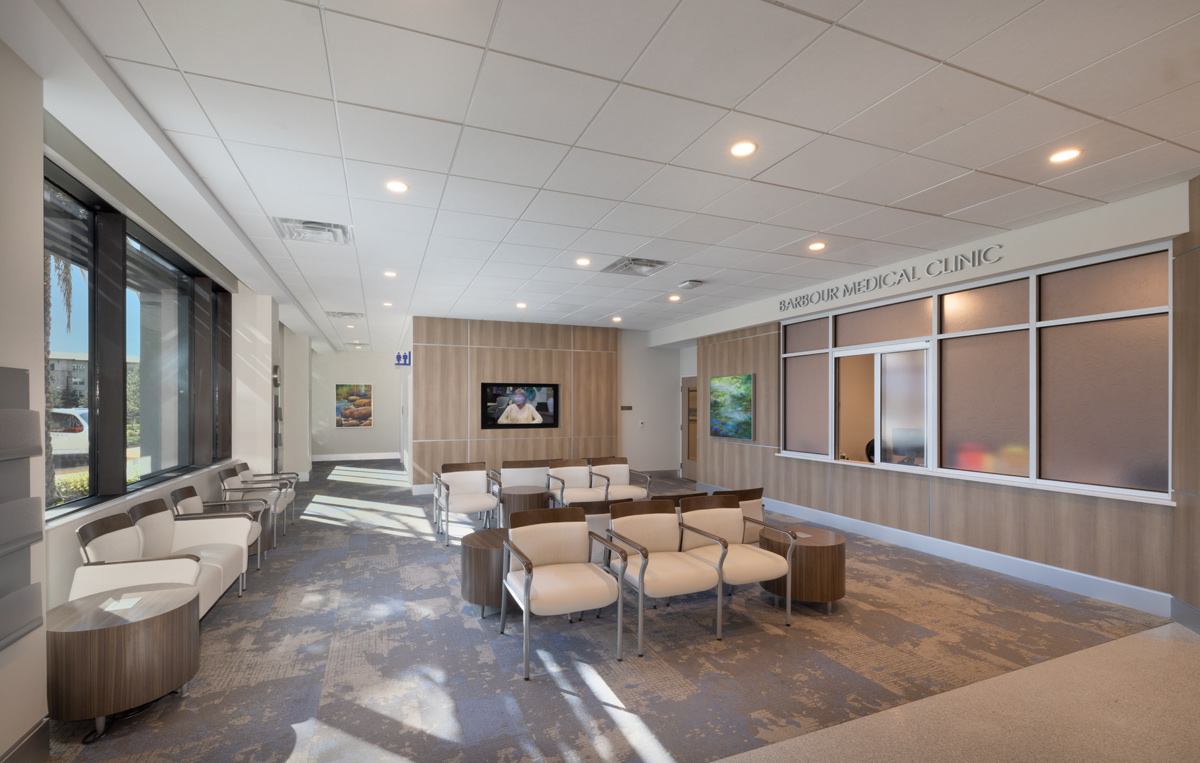  Interior design view of Shell Point Larsen Health in Fort Myers, FL. 