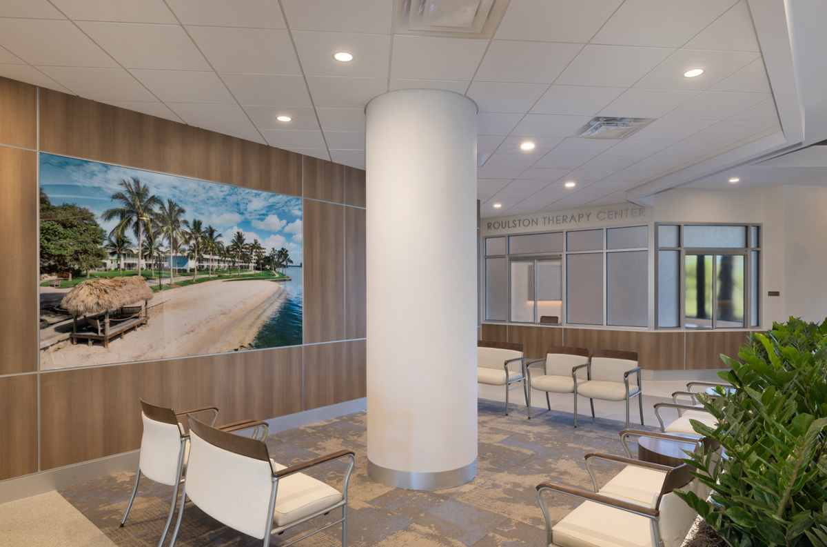  Interior design view of Shell Point Larsen Health in Fort Myers, FL. 