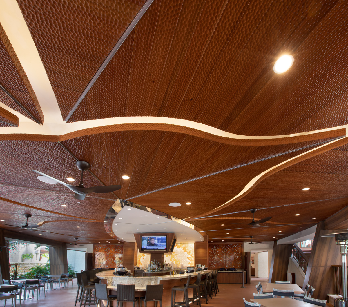 Interior design view at Beach Club Bar and Grill Hard Rock Hotel and Casino -  Hollywood, FL