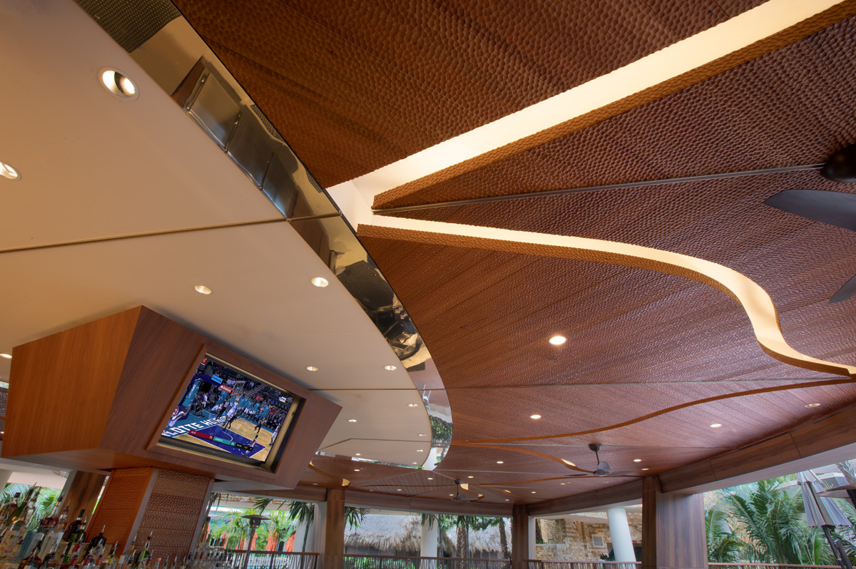 Interior design view at Beach Club Bar and Grill Hard Rock Hotel and Casino -  Hollywood, FL