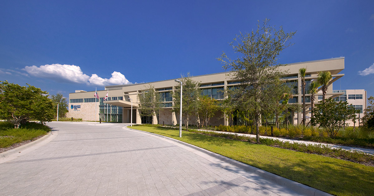 Architectural view of Burnham Institute for Medical Research - Orlando, FL