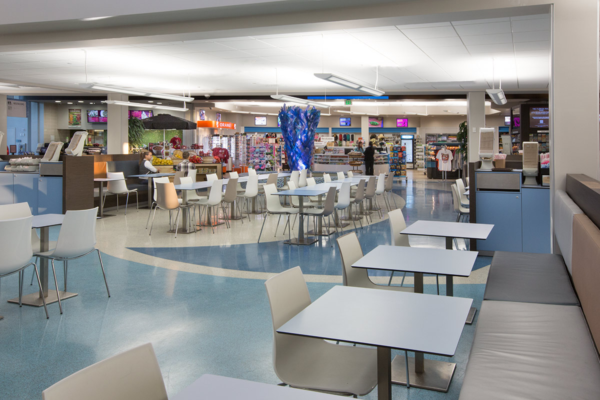 Interior design view at Canoe Creek Service Plaza - St Cloud, FL