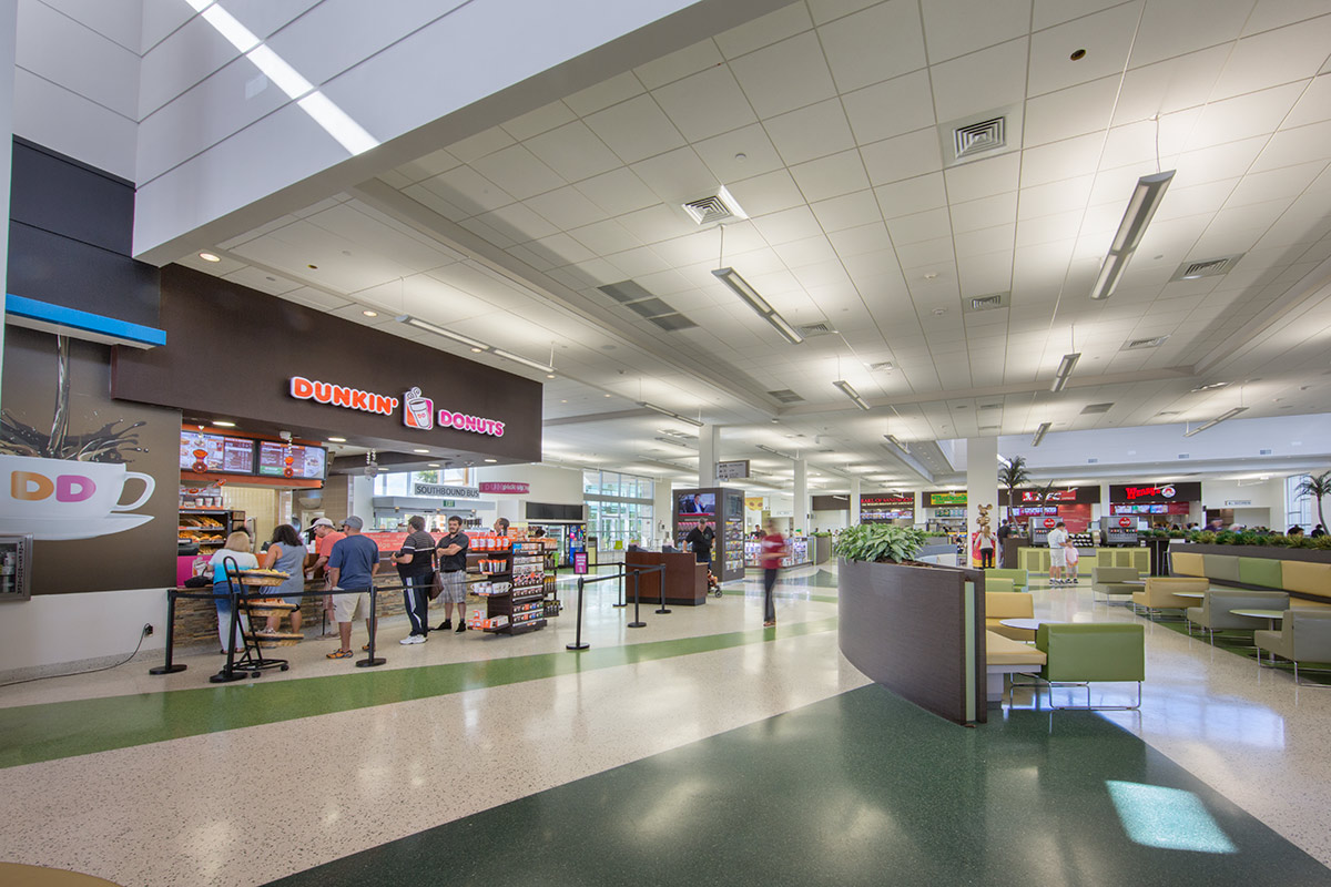  Interior design view at the Fort Drum Service Plaza - Okeechobee, FL