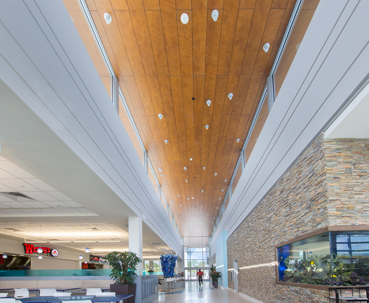  Interior design view at the Pompano Beach FL Service Plaza.